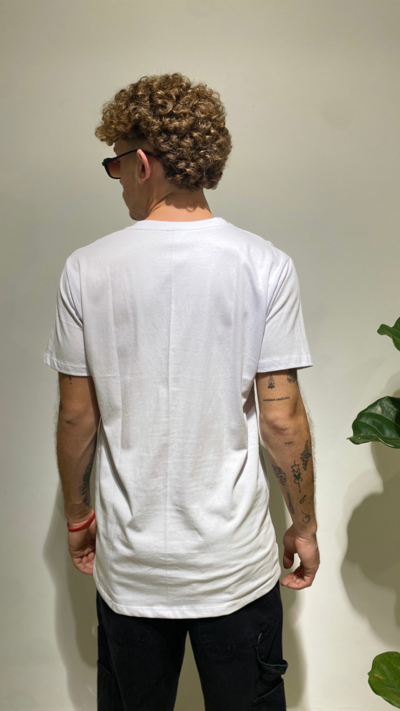 REMERA BASICA LISA BLANCA - Image 2