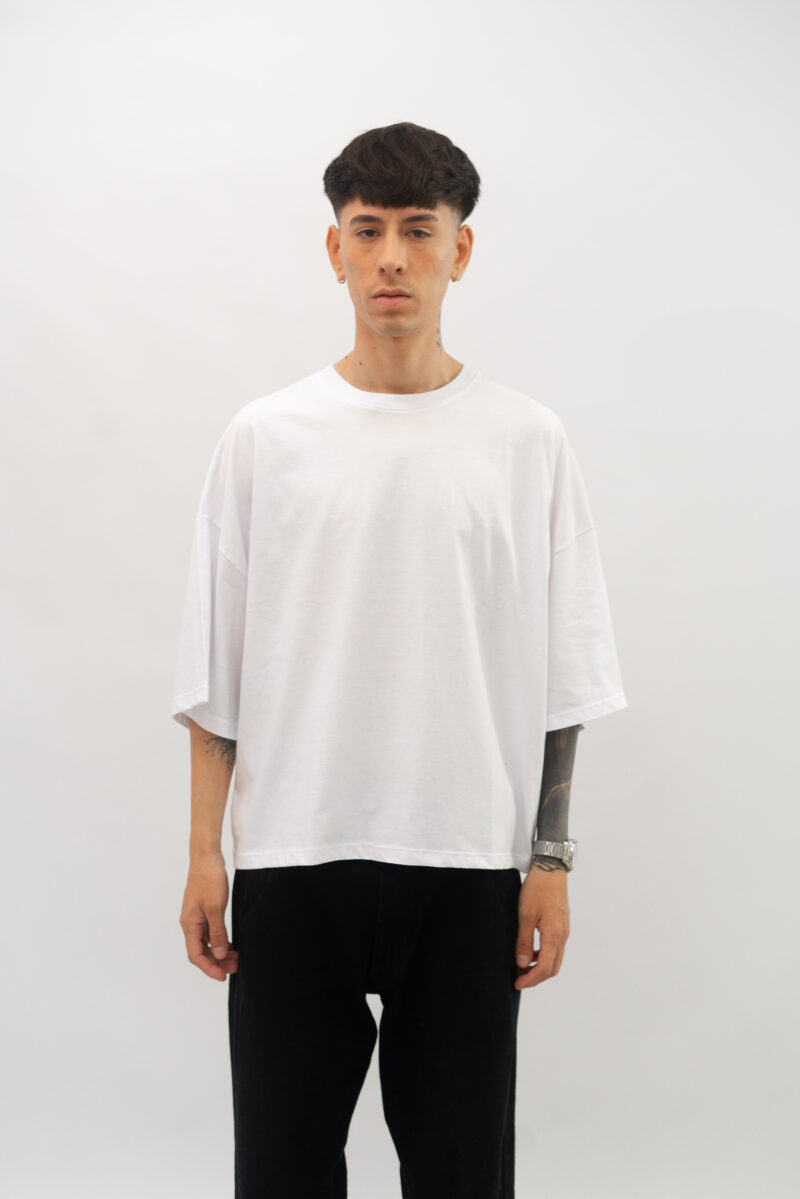 REMERA BOXY BLANCA