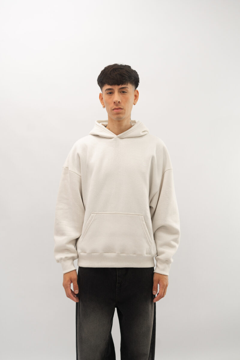 BUZO BOXY BEIGE