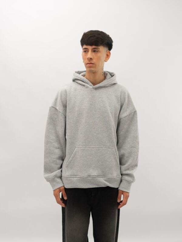 BUZO BOXY ROCKY GRIS
