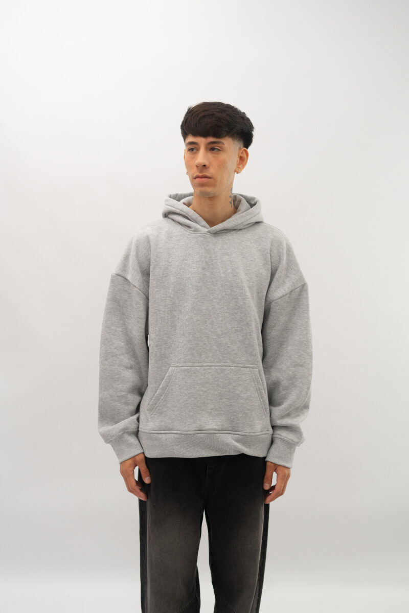 BUZO BOXY ROCKY GRIS