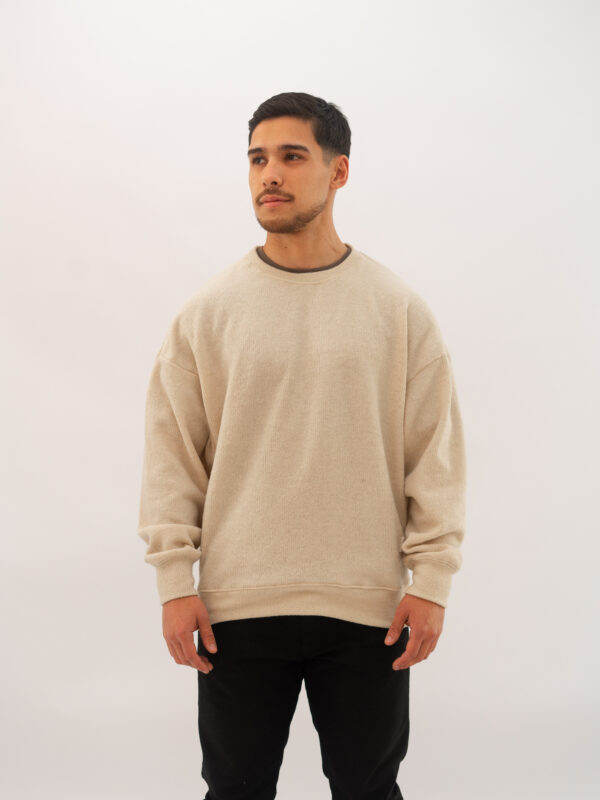 SWEATER BOXY PIERO BEIGE