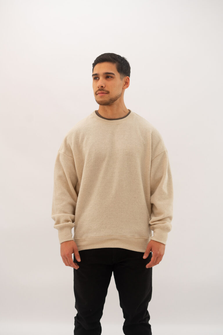 SWEATER BOXY PIERO BEIGE