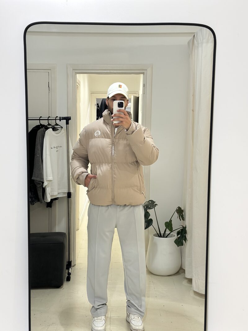 CAMPERA PUFFER TAUPE - Image 3