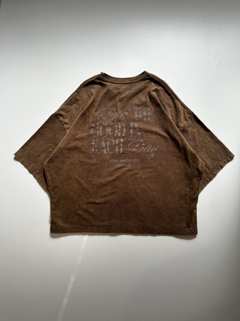 REMERA BOXY FIND GOOD OXIDO