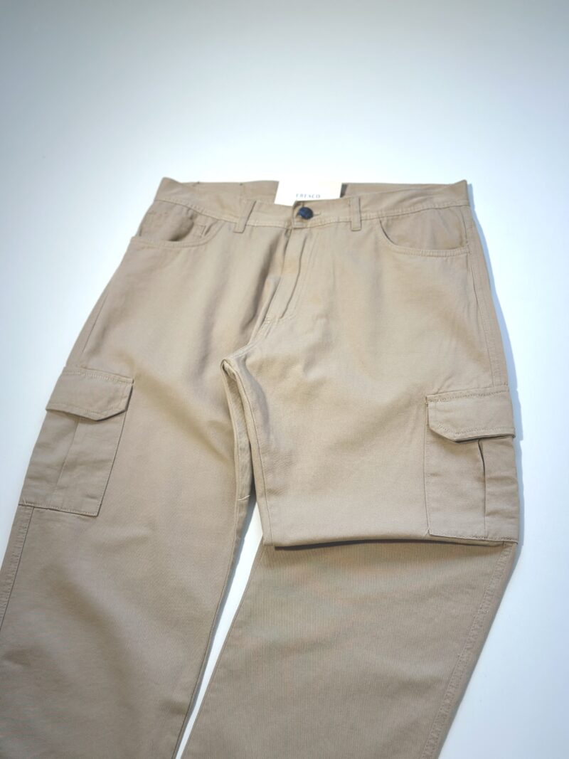 PANTALON CARGO BEIGE - Image 2