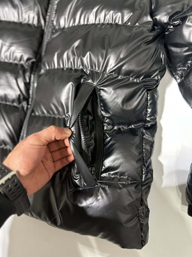 CAMPERA PUFFER BLACK GLOSS - Image 2