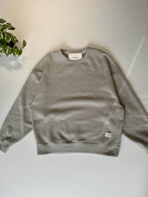 SWEATER BOXY PIERO GRIS