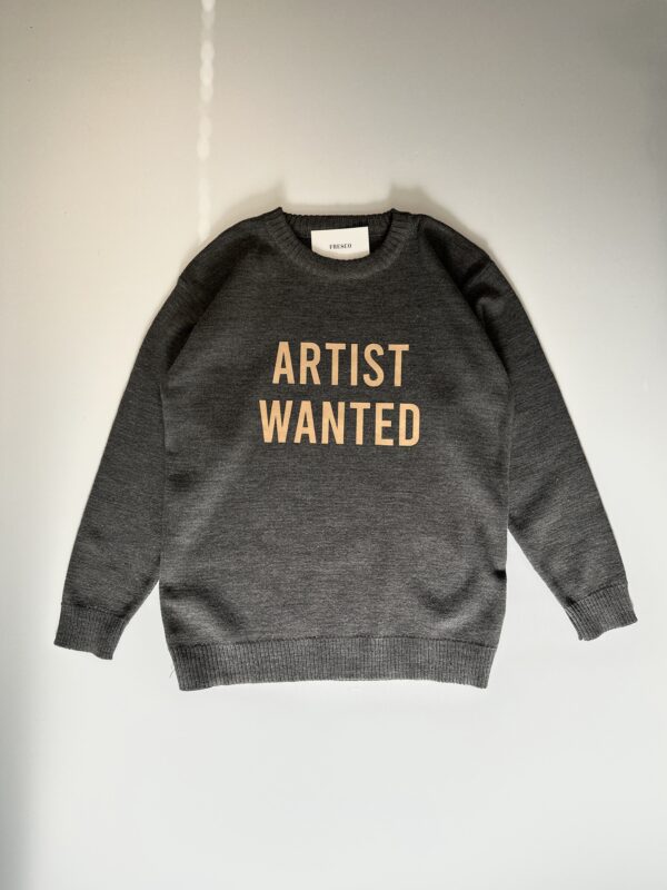 SWEATER ARTIST WANTED GRIS