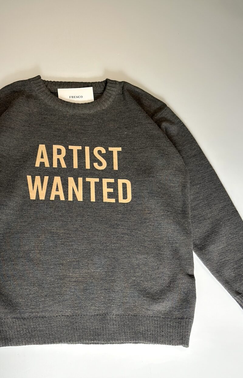 SWEATER ARTIST WANTED GRIS - Image 2