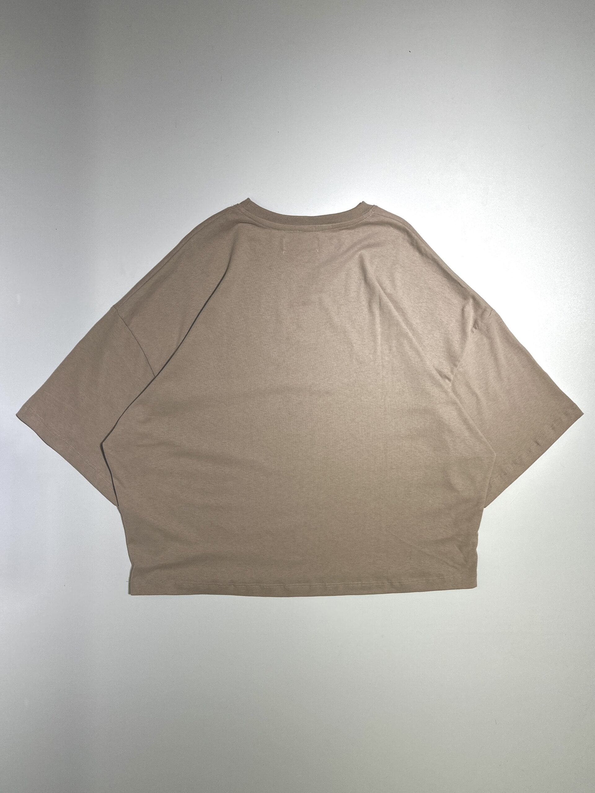 REMERA BOXY NOT WASTED TAUPE - Image 3