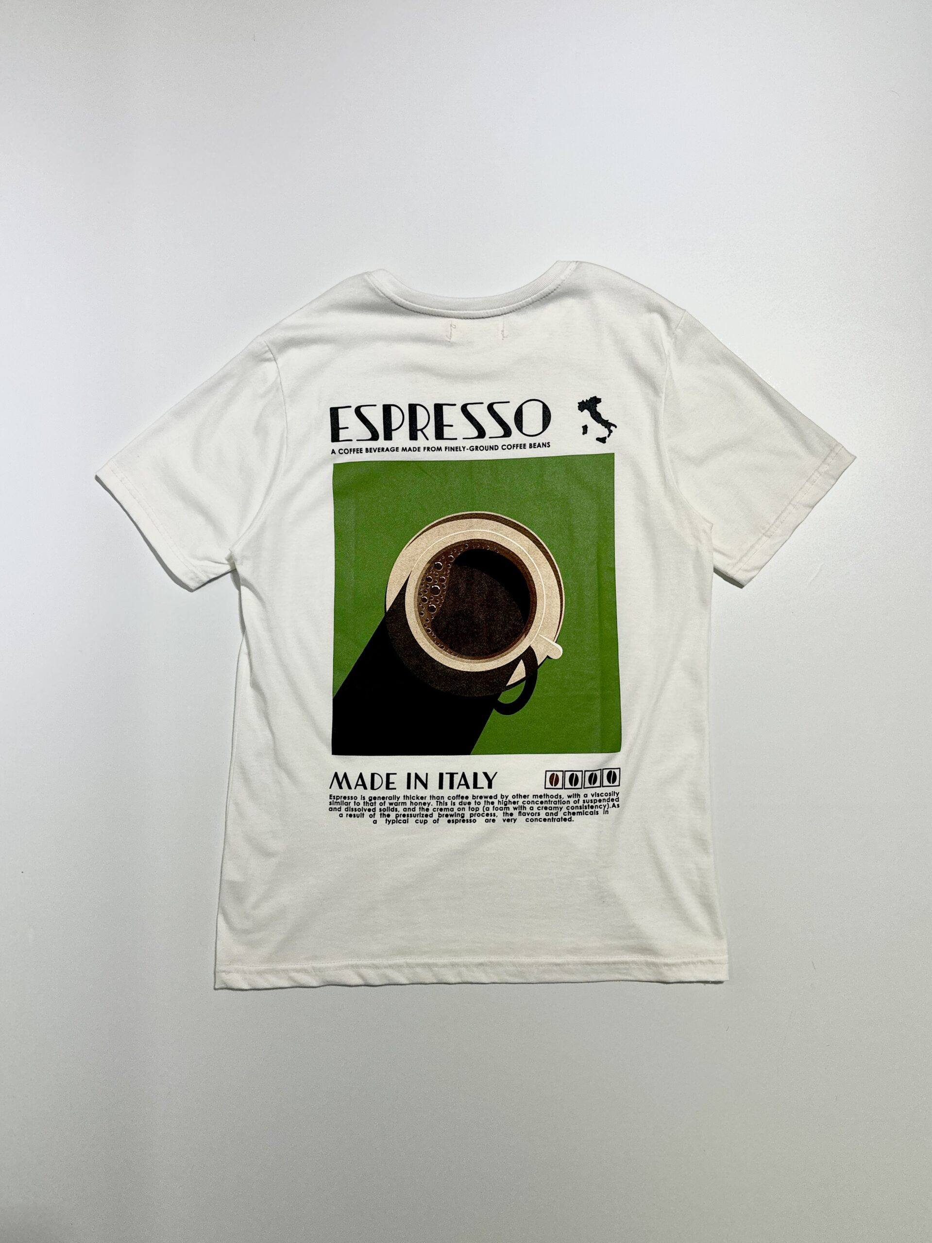 REMERA REGULAR ESPRESSO BLANCA