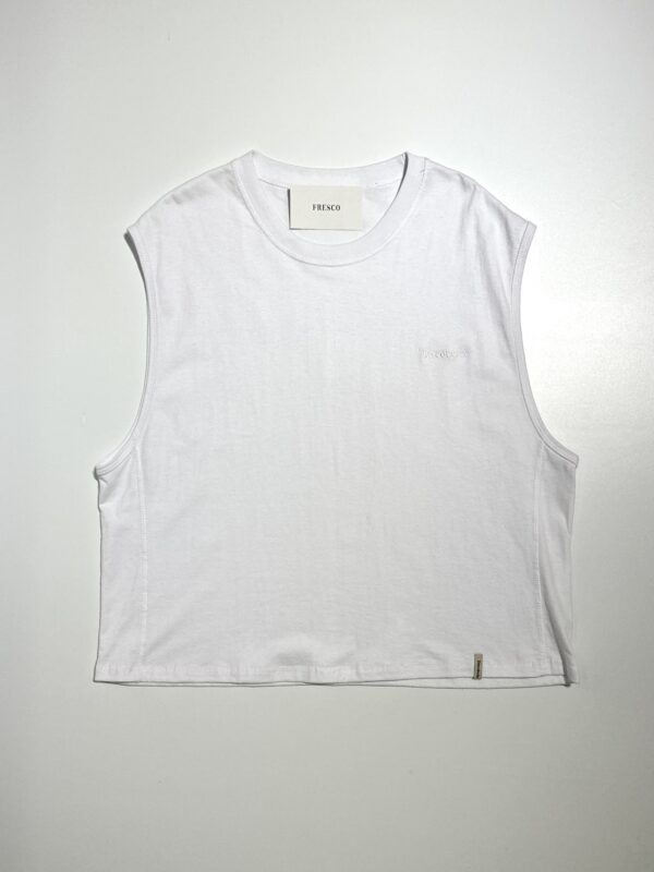 MUSCULOSA BOXYFIT BLANCA LISA