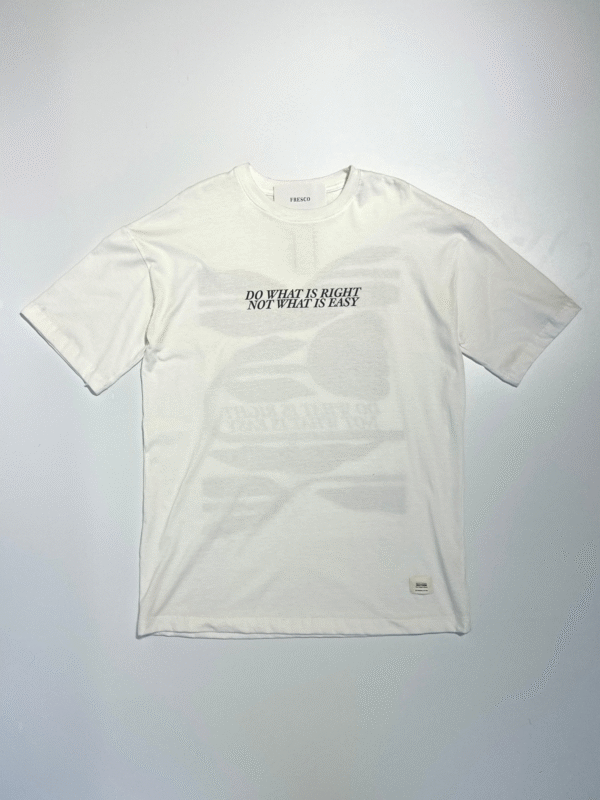 REMERA DO WHAT IS RIGHT