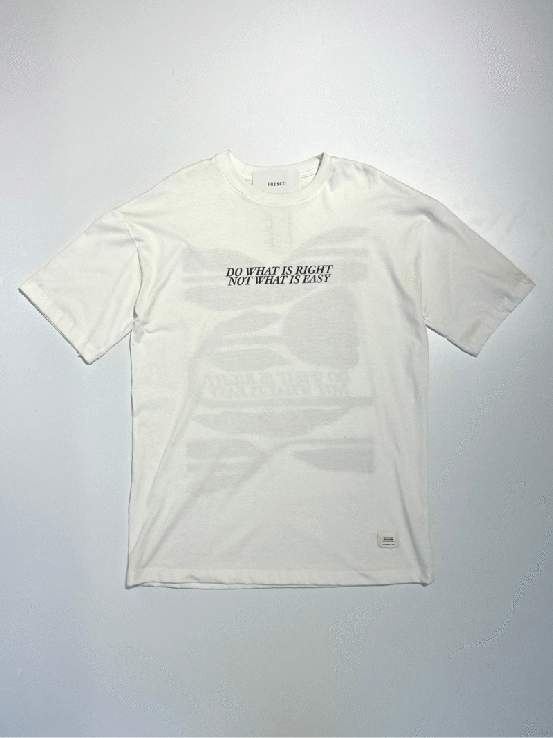 REMERA DO WHAT IS RIGHT