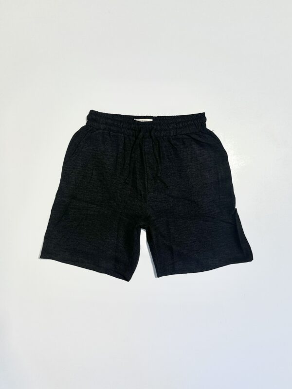 BERMUDA DE LINO IBIZA BLACK